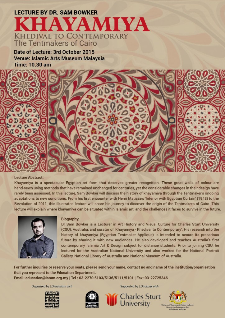 Khayamiya-IAMM Lecture